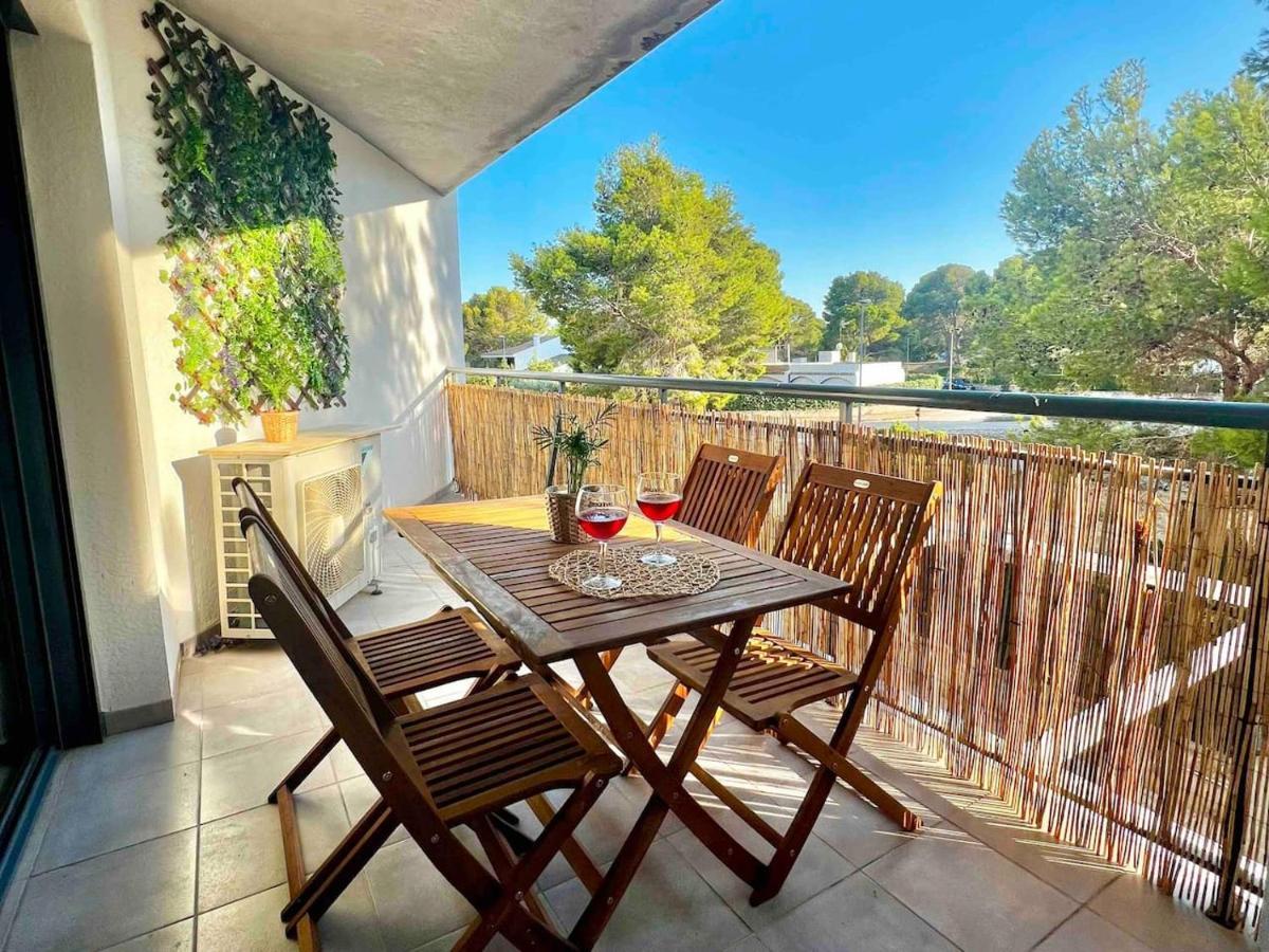 Apartamento En La Playa Calafat Luaran gambar