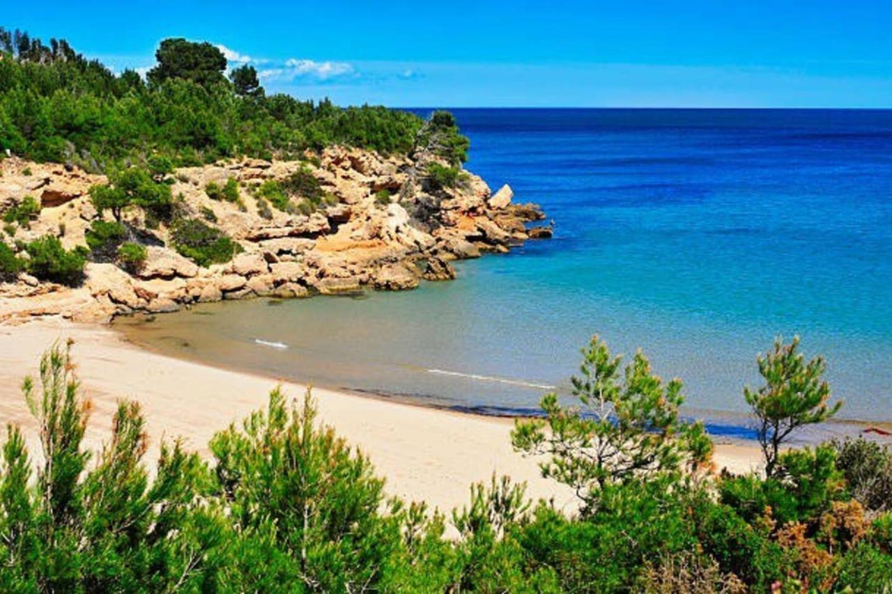 Apartamento En La Playa Calafat Luaran gambar
